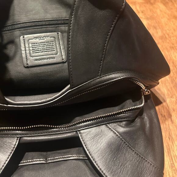 Coach Canvas and Leather Logo Tote Bag Women's F27579 - Picture 11 of 12